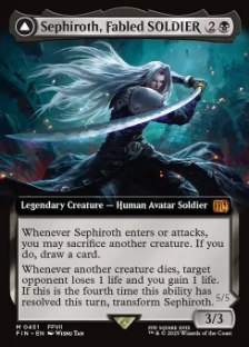 元ソルジャー、クラウド　ボーダーレス　foil ミントモール / MINT GAMES MTG(東日本橋) / 【FIC】【JPN