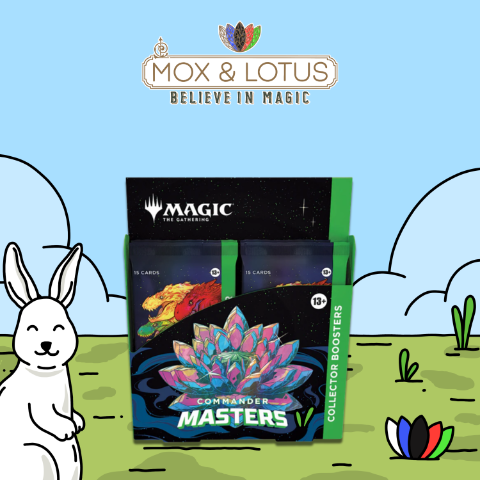 cmm collector booster box Commander Masters CMM Draft Booster Pack