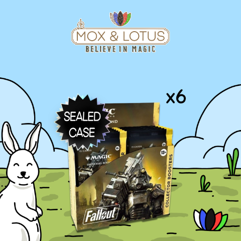 mtg booster box fallout Magic: The Gathering TCG: Fallout Collector Booster Box